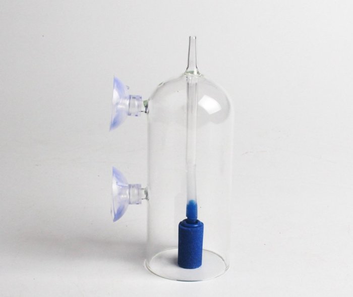 大希水族~高透明玻璃溶氧器 防水噴濺/增加溶氧量
