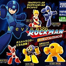 東京都-TAKARA TOMY Rockman 洛克人公仔 P2 第2彈(全5種)附彈紙 人物高約3-4公分 現貨