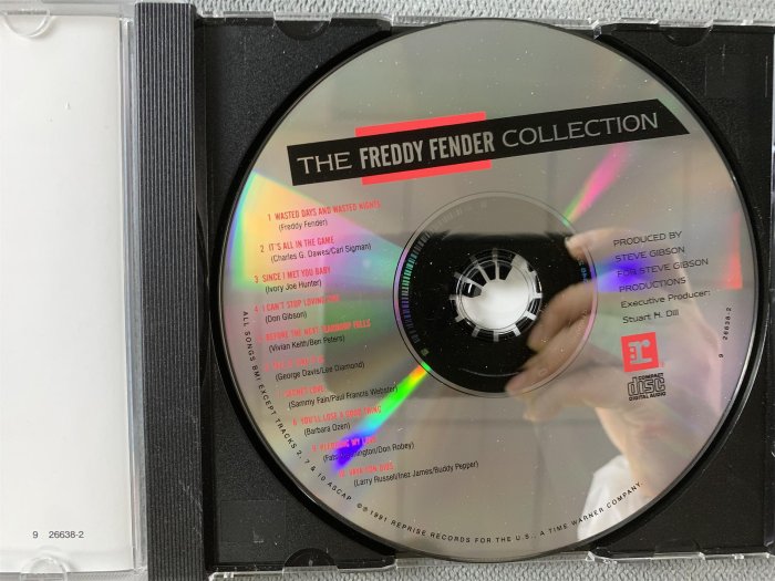 O版 Freddy Fender The Freddy Fender Collection CD