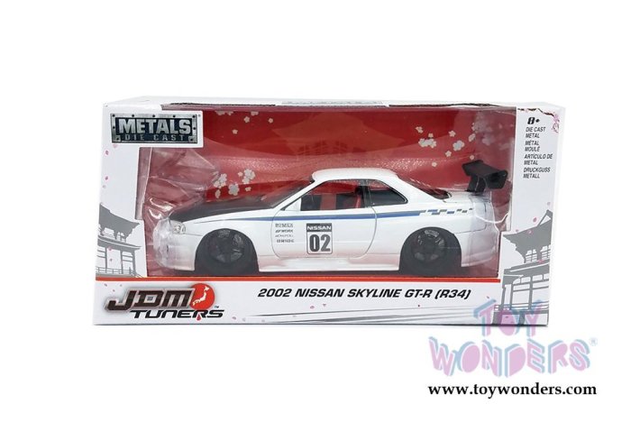 (I LOVE 樂多) 日本進口1/24 JADA TOYS Nissan Skyline GT-R 合金模型車