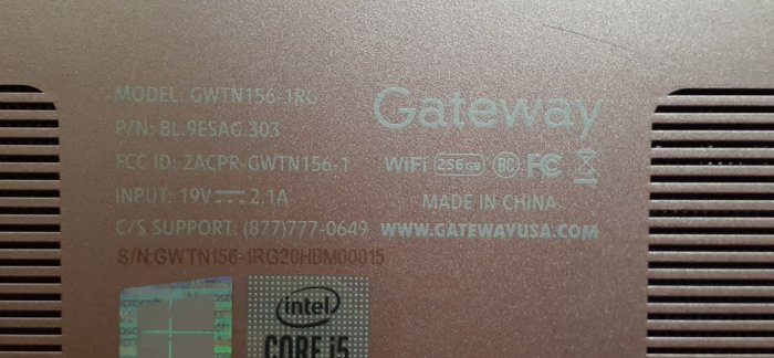 Acer Gateway GWTN156-1RG 15.6吋 i5-1035G1 附256GM.2SSD 玫瑰金 筆電零