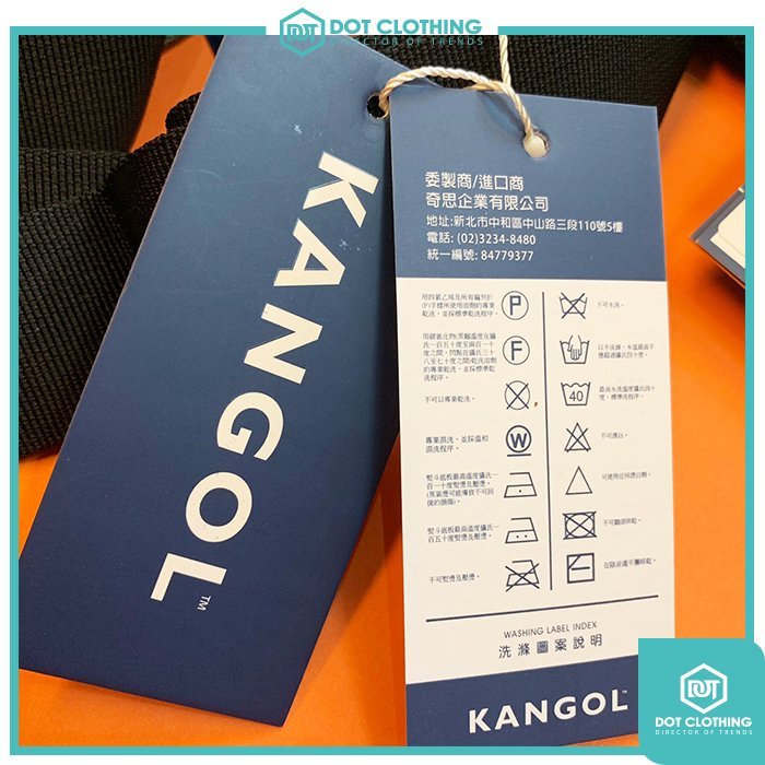 DOT 聚點 Kangol 袋鼠 小LOGO 腰包 胸包 臺灣公司貨 黑 軍綠 芥末黃 防水拉鍊 多夾層 隨身包