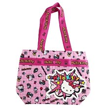 ♥小花花日本精品♥ Hello Kitty 扣式手提袋 手提包 便當袋 野餐袋 小物袋 ~ 3