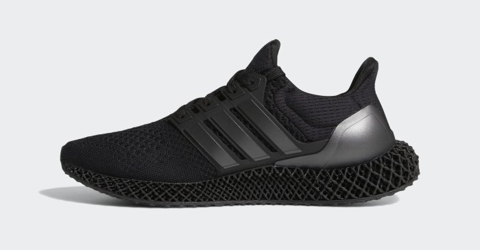 Adidas ULTRA 4D  Triple Black 黑魂 全黑 透氣 運動百搭慢跑鞋 FY4286男女鞋