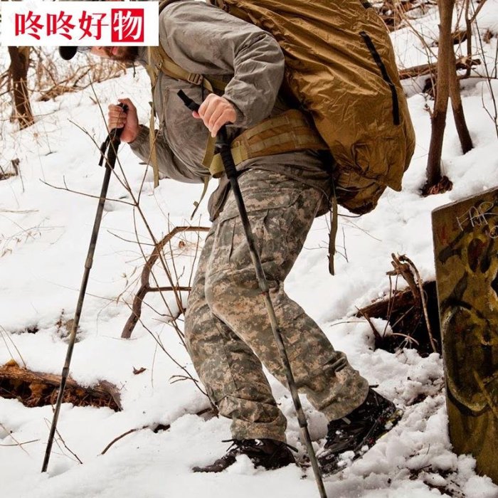 【 特價】機能褲 登山褲男 速乾褲 美產公發軍版ACU作戰褲男戰術長褲軍迷防刮劃阻燃戶外作訓工裝褲~咚咚好物