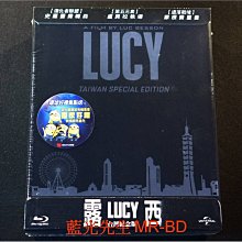 [藍光先生BD] 露西 Lucy 台灣特別禮盒鐵盒版 ( 傳訊正版 )