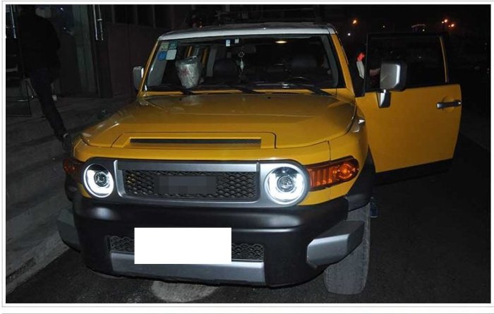 合豐源車燈 FJ CRUISER LED 大燈頭燈 魚眼 酷路澤 07 08 09 10 11 12 13 14 光圈