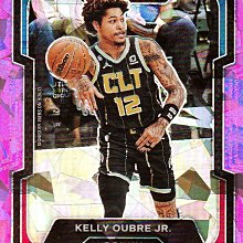 【桃6-1013】KELLY OUBRE JR. (PINK) 2023-24 PRIZM