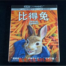 [藍光先生UHD] 比得兔 Peter Rabbit UHD + BD 雙碟限定版 ( 得利公司貨 )