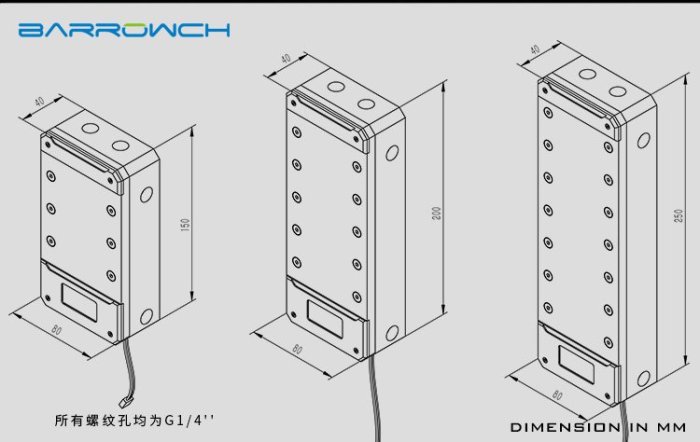 小白的生活工場*Barrowch boxfish系列POM方形智慧數顯水箱 FBRE1-200P