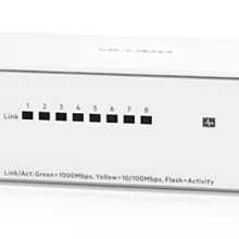 Aruba Instant On 1430 8G 8埠GbE網路交換器(R8R45A)【風和網通】