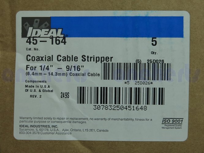 真品 Ideal 45-164 美國理想IDEAL同軸線纜剝線器 45-164光纖剝皮器 帶狀光纖 束狀光纖 微簇光纖