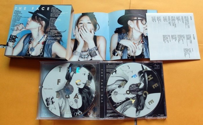 ◎2008-CD+2DVD-BoA 寶兒-千顏兒語-THE FACE專輯-甜蜜衝擊.be with you等16首好歌-