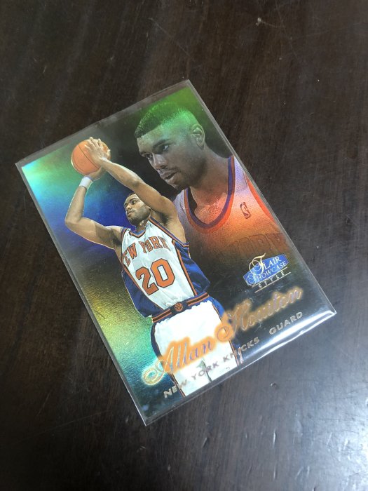 ALLAN HOUSTON 97-98 FLAIR  ROW 2  閃亮卡  編號  67