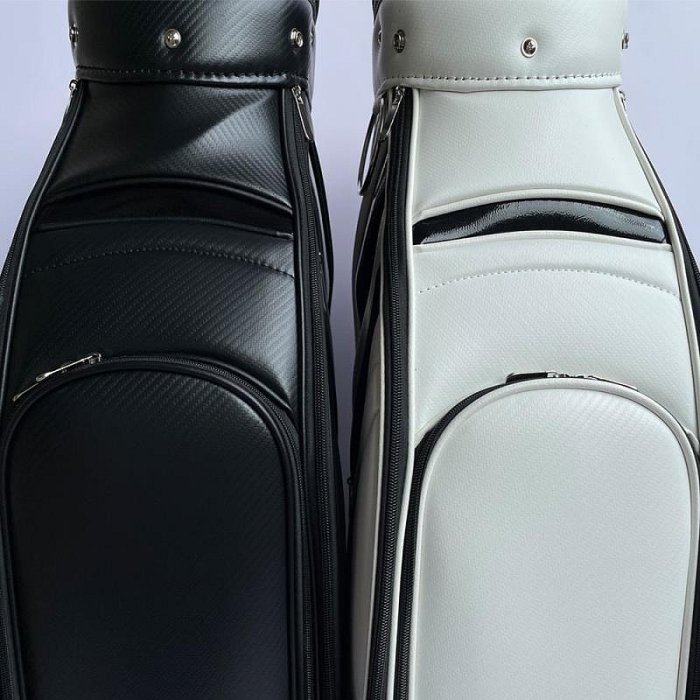 速發 高爾夫球包 高爾夫球桿袋 男女標準職業球包標準球袋便攜PU皮賓士奧迪車標桿包