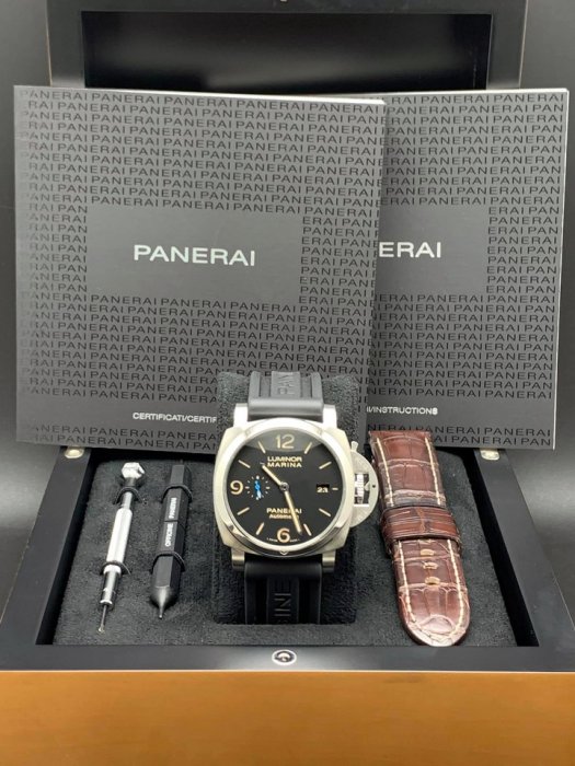 重序名錶 PANERAI 沛納海 Luminor Marina PAM01312 PAM1312 三日鍊 自動上鍊腕錶