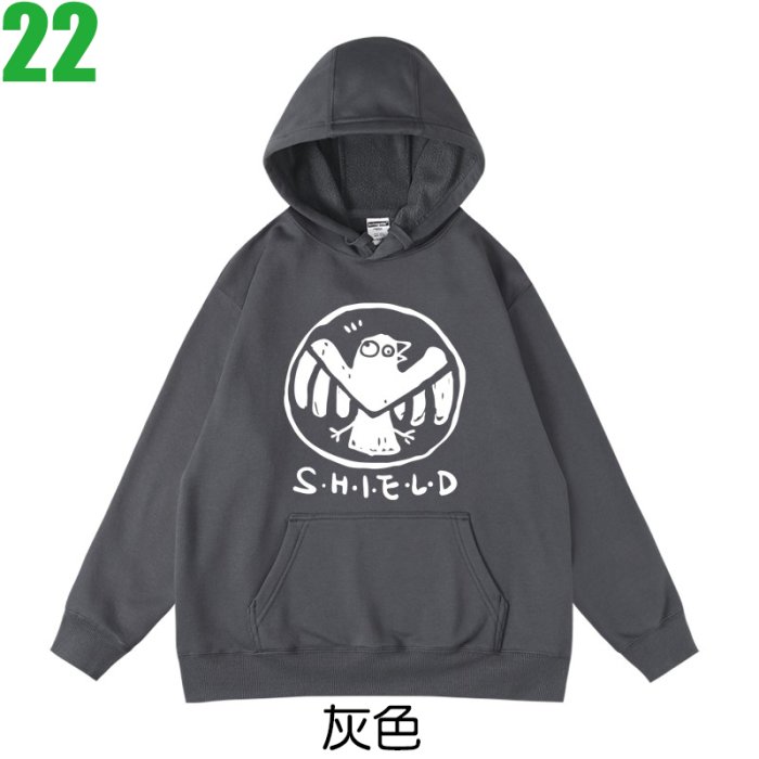 【神盾局特工 Agents of S.H.I.E.L.D.】連帽厚絨長袖漫威漫畫影集電視劇T恤 購買多件多優惠【賣場六】