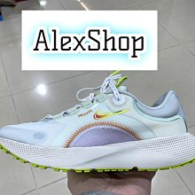 艾力克斯 W NIKE REACT ESCAPE RN PRM 白藍黃 慢跑鞋 女 DN2652-100 上7