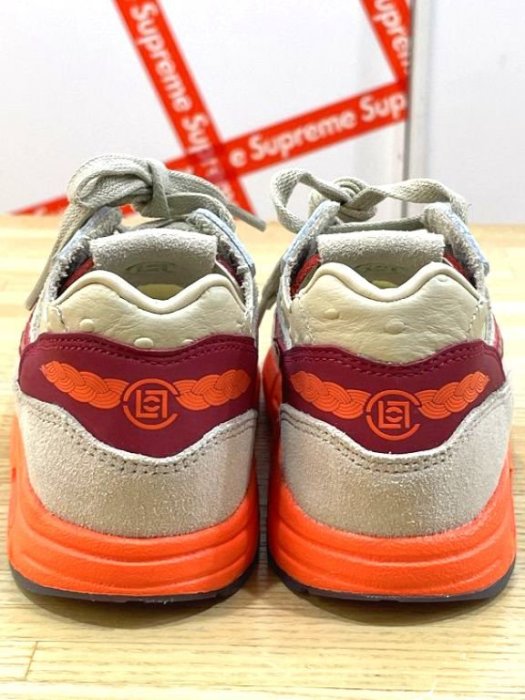 BLACK冠希著!全新CLOT x NIKE AIR MAX 1死亡之吻K.O.D小童鞋BABY鞋KIDS慢跑鞋