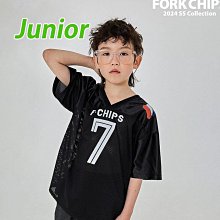 JS~JXL ♥上衣(BLACK) FORK CHIPS-2 24夏季 FOR240404-033『韓爸有衣正韓國童裝』~預購