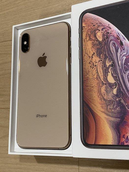 外觀新、電池已換iPhone XS iPhoneXS 256G 金色外觀和功能都非常良好