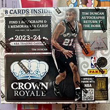 【紅葉球員卡】NBA 2023-24 Panini Crown Royale 籃球卡皇冠系列 配貨組 盒卡