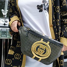The Gucci x Dapper Dan Clothing Collection 限定款腰包 黑金 現貨