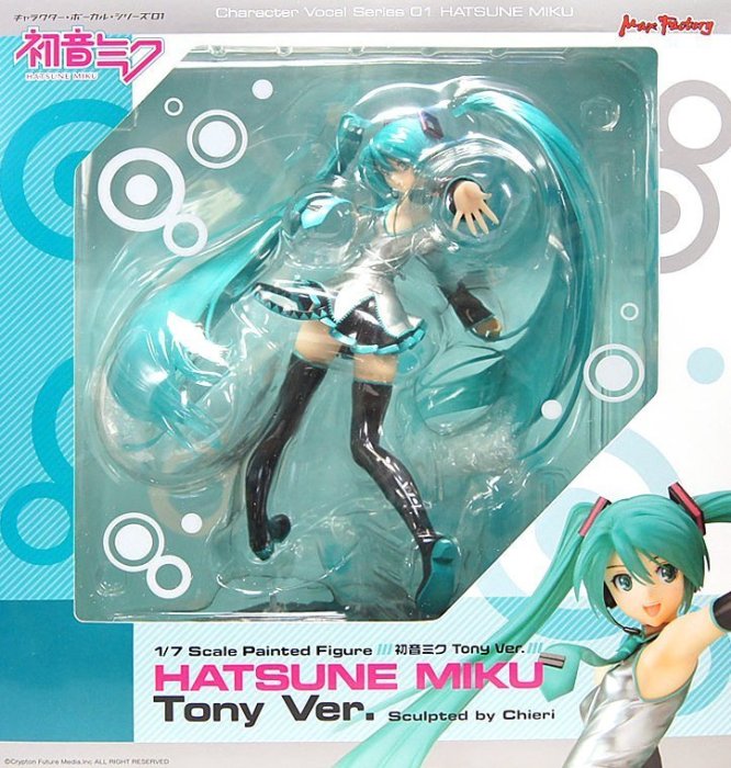 日本正版Max Factory 初音未來MIKU Tony ver. 1/7 模型公仔日本代購