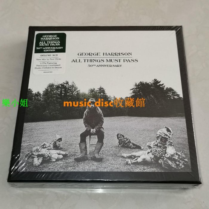 喬治哈里森 George Harrison All Things Must Pass 精選豪華3CD-樂小姐
