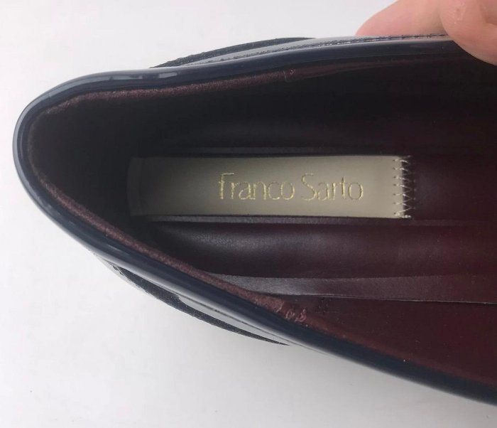 念鞋P584】Franco Sarto 正裝亮面單鞋 US10(26.5cm)大腳,大尺,大呎