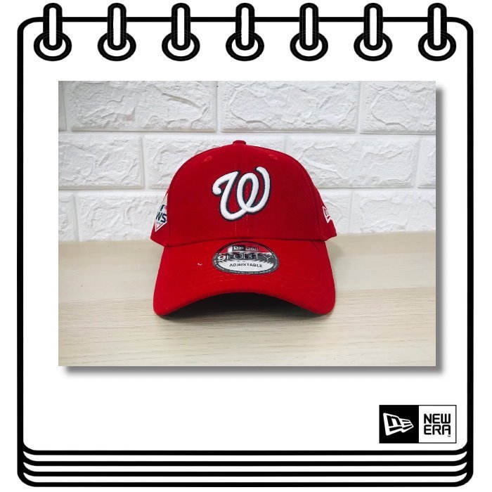 Drawer】冠軍紀念帽New Era MLB 9Forty World 華盛頓國民隊棒球帽帽子