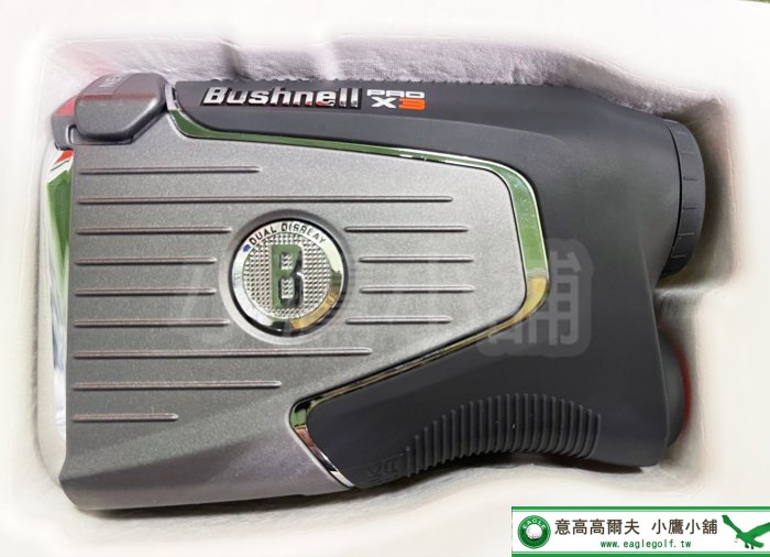 [小鷹小舖] Bushnell Golf PRO X3 高爾夫雷射測距儀 雷射測距望遠鏡 期位鎖定 計算出精準的擊球距離