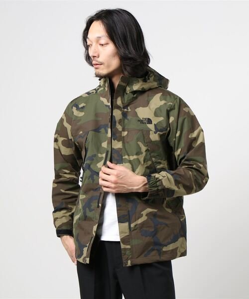 TSU日本代購THE NORTH FACE NP61845 NOVELTY SCOOP JACKET 迷彩21FW