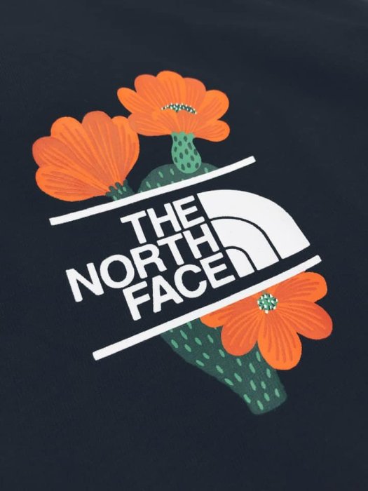 The North Face 女 短袖T恤 棉質衣 圖片T 透氣 運動衣 圓領 NF0A3V59 JK3 黑 現貨