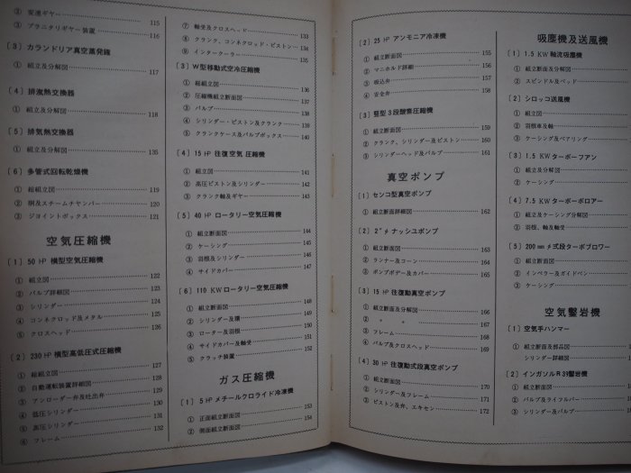 【月界二手書店】產業機械設計圖集：上卷（絕版）_東京製圖工業社_1971年_日文　〖科學〗AHO