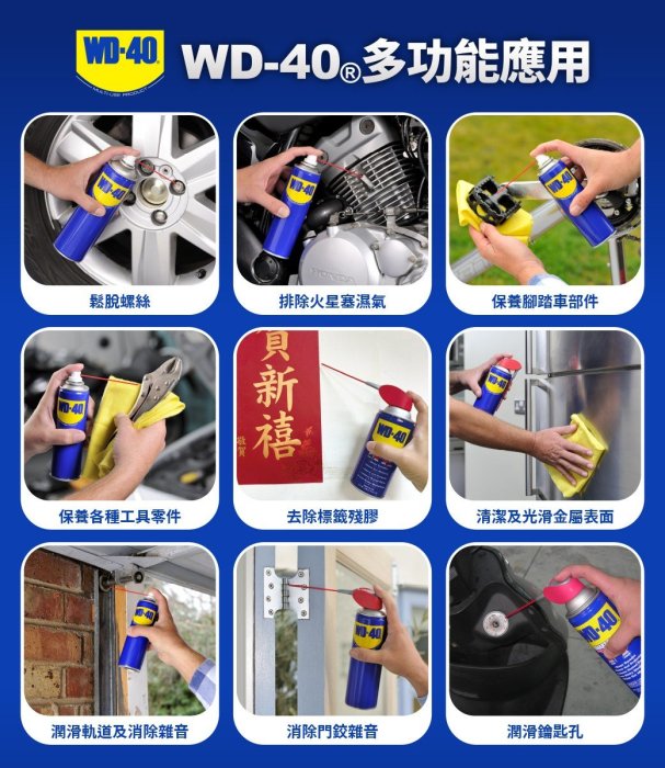 [晉茂五金] 採購大量優惠專區 多功能除鏽潤滑劑 WD40 (量販價12瓶) 請先詢問庫存