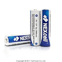 NEXcell 台灣耐能低自放3號鎳氫超高容量充電電池 /電容量2000mAh /立即用