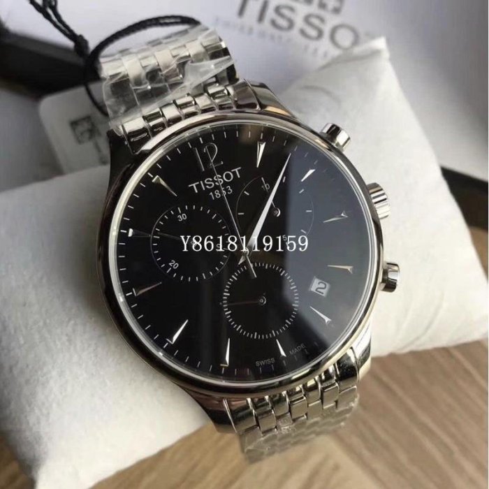 【TISSOT 天梭】極簡雅士計時腕錶(T0636171106700)