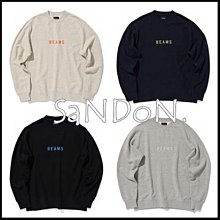 SaNDoN x『BEAMS』冬季販售 經典BOX LOGO立體字母大學TEE 231125