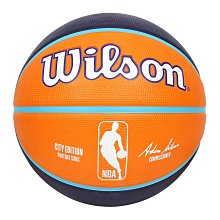 WILSON NBA城市系列-太陽-橡膠籃球#7(室外 7號球 威爾森「WZ4024224XB7」≡排汗專家≡