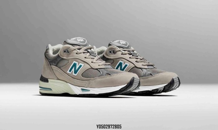 全新正品】New Balance W991ani 灰綠色美製美國製休閒復古991ani 991