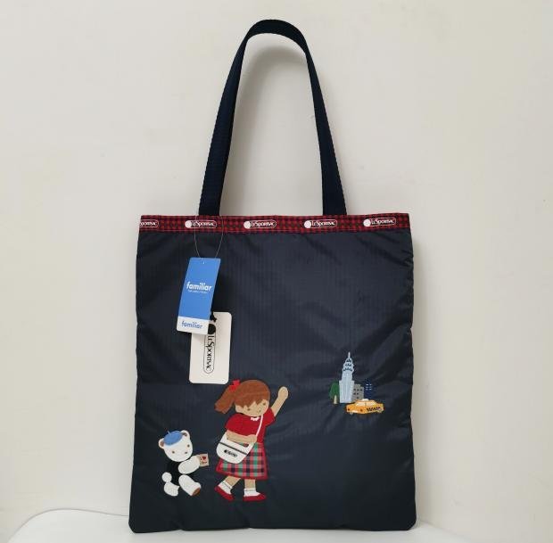 KIKI精選 潮牌LeSportsac 力士保刺繡大家庭Familiar背手提單肩包4397/3504/6511/2878合集現貨特價