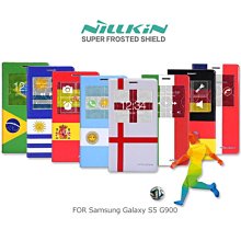 --庫米--NILLKIN Samsung Galaxy S5 G900 榮譽系列皮套 世界盃 世足賽 智能休眠皮套