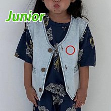 JS(7~9Y)~JL(9~11Y) ♥背心( 冰藍色) GOU-2 24夏季 GOU240331-007『韓爸有衣正韓國童裝』~預購