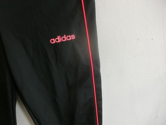 二手adidas黑色刷毛長褲    150Cm