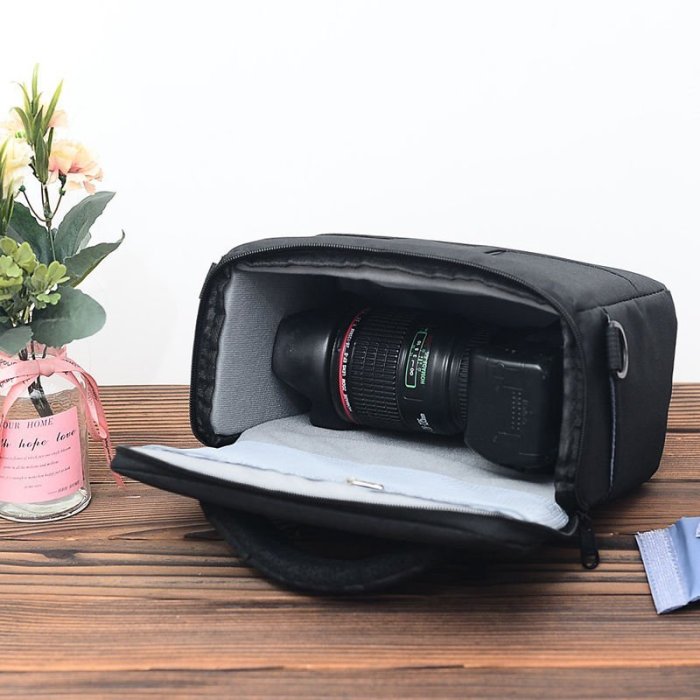 優選精品-Canon 相機包單反微單包便攜EOS r 200d 650d 700d 750d 80d 6d 60d 規格不同價格不同