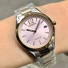 現貨 可自取 CITIZEN FE6126-80X 星辰錶 手錶 34mm Hebe田馥甄代言 光動能 玫瑰金 女錶