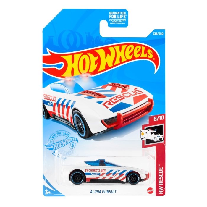 ^.^飛行屋(全新品)Hot Wheels 風火輪小汽車 合金車/ALPHA PURSUIT 概念警車(238/250)