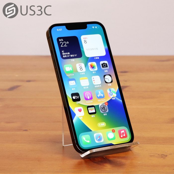 【US3C-板橋店】公司貨 Apple iPhone 13 Pro 128G 6.1吋 石墨色 A15晶片 1200萬像素主相機 支援5G UCare店保6個月