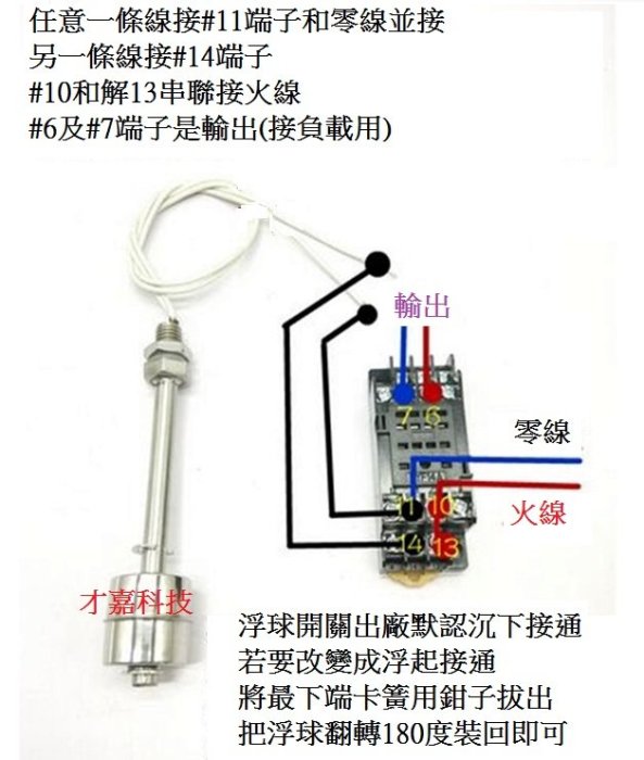 304不鏽鋼水位開關 45mm 單浮球型 液面控制器 浮球開關 液位開關 水位控制器 液面控制器 水控開關